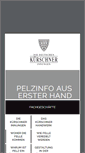 Mobile Screenshot of kuerschner-innung.de